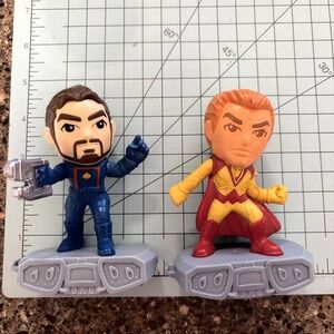 Marvel McDonalds Happy Meal Toys, Lot Of 2, Adam Warlock & Star Lord, 2023